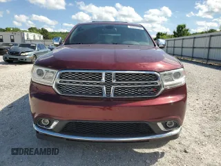 2016 Dodge Durango Citadel z VIN 1C4RDJEG5GC315621, wystawiony jako Copart lot #55091595 z przebiegiem 164 227 mil mil oraz Czysty tytuł • Clean title. Historia ofert i sprzedaży dostępna na DreamBid. Obrazek 5.