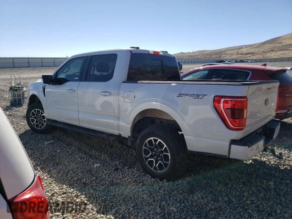 2022 Ford F-150 XL with VIN 1FTFW1E83NKE70208, listed as a Copart auction lot 49920985 with 20,745 mi miles and Salvage Title. Bid and sale history available at carsss.com. Image 2.
