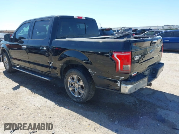 2017 Ford F-150 XL with VIN 1FTEW1CP3HKD06967, listed as a IAAI auction lot 41776230 with 165,388 mi miles. Bid and sale history available at carsss.com. Image 3.