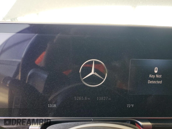2022 Mercedes-Benz S-Class S 500 with VIN W1K6G6DB9NA105566, listed as a Copart auction lot 82774304 with 13,827 mi miles and Salvage Title. Bid and sale history available at carsss.com. Image 9.