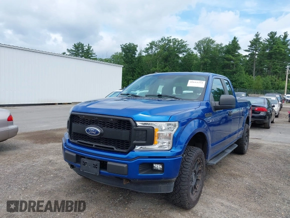 2018 Ford F-150 XL with VIN 1FTEX1EP5JFB17813, listed as a IAAI auction lot 42611333 with 112,166 mi miles and . Bid and sale history available at DreamBid. Image 17.