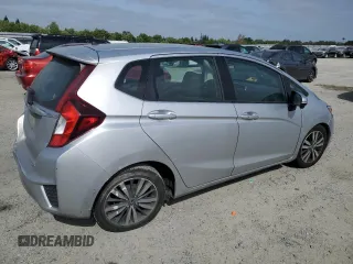 2015 Honda Fit EX-L with VIN 3HGGK5H86FM761557, listed as a Copart auction lot 54274955 with 241,183 mi miles and Salvage Title. Bid and sale history available at DreamBid. Image 3.