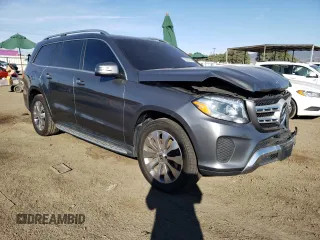 2018 Mercedes-Benz GLS with VIN 4JGDF6EE6JB170288, listed as a Copart auction lot 76016703 with 66,005 mi miles. Bid and sale history available at carsss.com. Image 4.