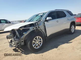 2019 Chevrolet Traverse LT Cloth with VIN 1GNERGKW8KJ312450, listed as a Copart auction lot 70515914 with 69,331 mi miles and Salvage title. Bid and sale history available at DreamBid. Image 1.