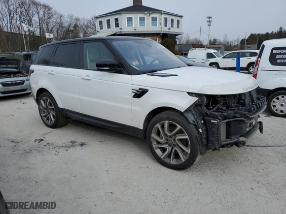 2020 Land Rover Range Rover Sport HSE with VIN SALWR2SU3LA716345, listed as a Copart auction lot 86883724 with 35,694 mi miles and Salvage Title. Bid and sale history available at carsss.com. Image 4.