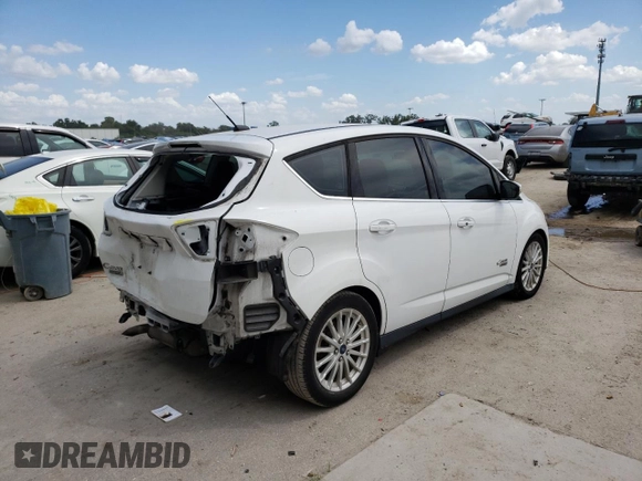 2015 Ford C-Max Energi SEL with VIN 1FADP5CU9FL109434, listed as a Copart auction lot 63836373 with 77,260 mi miles. Bid and sale history available at carsss.com. Image 3.