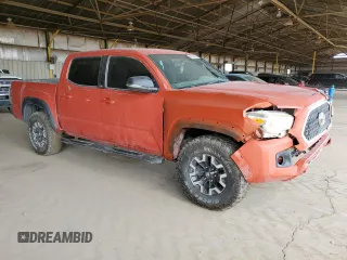 2017 Toyota Tacoma SR5 with VIN 3TMAZ5CN9HM046028, listed as a Copart auction lot 64113485 with 92,461 mi miles and Salvage title. Bid and sale history available at DreamBid. Image 4.