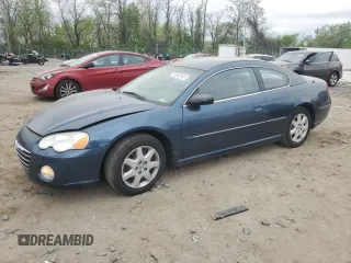 2005 Chrysler Sebring with VIN 4C3AG42G15E025181, listed as a Copart auction lot 53842345 with 61,780 mi miles and Salvage title. Bid and sale history available at DreamBid. Image 1.
