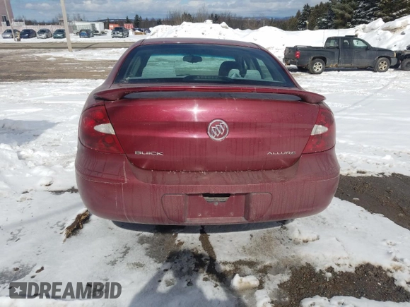 2005 Buick Allure CX with VIN 2G4WF532851186395, listed as a Copart auction lot 49961285 with 191,011 mi miles and Salvage Title. Bid and sale history available at DreamBid. Image 6.
