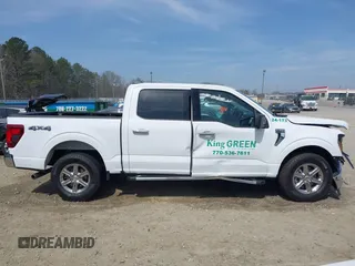 2024 Ford F-150 XLT with VIN 1FTEW3LP8RKE58028, listed as a IAAI auction lot 41805562 with 14,654 mi miles. Bid and sale history available at carsss.com. Image 13.