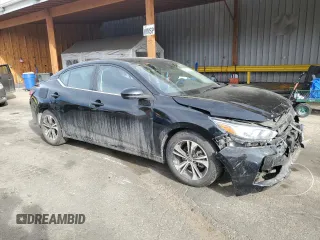 2022 Nissan Sentra SV with VIN 3N1AB8CV8NY222516, listed as a Copart auction lot 49930015 with 72,811 mi miles and Salvage Title. Bid and sale history available at carsss.com. Image 4.