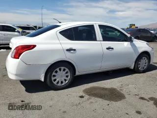 2016 Nissan Versa S z VIN 3N1CN7AP4GL884530, wystawiony jako Copart lot #50576085 z przebiegiem 79 627 mil mil oraz Szkoda całkowita • Salvage title. Historia ofert i sprzedaży dostępna na DreamBid. Obrazek 3.