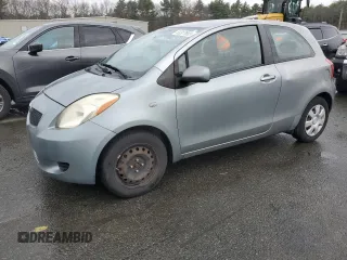 2008 Toyota Yaris with VIN JTDJT923585149719, listed as a Copart auction lot 53307665 with 142,129 mi miles and Clean Title. Bid and sale history available at carsss.com. Image 1.