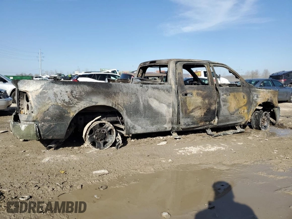 2019 Ram 2500 Big Horn with VIN 3C6UR5JL5KG611239, listed as a Copart auction lot 41635643 with 0 mi miles and Non Repairable. Bid and sale history available at carsss.com. Image 3.