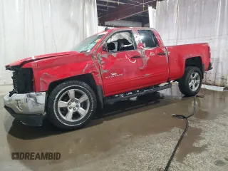 2017 Chevrolet Silverado 1500 LT with VIN 1GCVKREH7HZ324704, listed as a Copart auction lot 53108455 with 134,840 mi miles and Salvage Title. Bid and sale history available at DreamBid. Image 1.