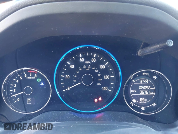 2018 Honda HR-V EX-L Navi with VIN 3CZRU5H70JM702032, listed as a IAAI auction lot 41680864 with 104,092 mi miles. Bid and sale history available at carsss.com. Image 7.