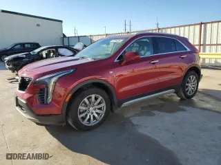 2020 Cadillac XT4 FWD Premium Luxury with VIN 1GYFZCR49LF085682, listed as a Copart auction lot 47274325 with 52,834 mi miles and Salvage Title. Bid and sale history available at carsss.com. Image 1.