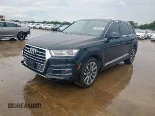 2018 Audi Q7 Premium z VIN WA1AAAF70JD012150, wystawiony jako Copart lot #60675305 z przebiegiem 147 032 mil mil oraz Czysty tytuł • Clean title. Historia ofert i sprzedaży dostępna na DreamBid. Obrazek 1.