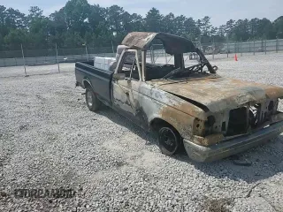1991 Ford F-150 z VIN 1FTDF15N0MNA95601, wystawiony jako Copart lot #56676545 z przebiegiem Nie podano mil oraz Nie do naprawy • Non repairable. Historia ofert i sprzedaży dostępna na DreamBid. Obrazek 12.
