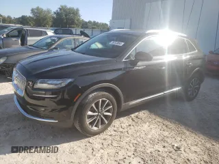 2021 Lincoln Nautilus Standard with VIN 2LMPJ6J96MBL14266, listed as a Copart auction lot 78152054 with 28,007 mi miles and Non repairable. Bid and sale history available at DreamBid. Image 1.