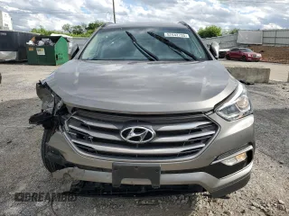 2017 Hyundai Santa Fe 2.4L with VIN 5XYZU3LB3HG387935, listed as a Copart auction lot 57442735 with 90,637 mi miles and Salvage title. Bid and sale history available at DreamBid. Image 5.