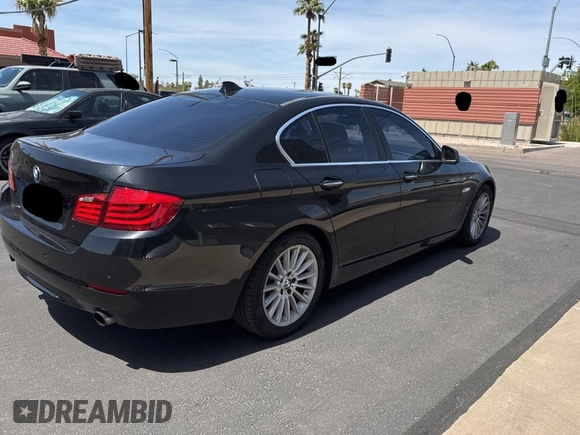 2011 BMW 5 Series 535i with VIN WBAFR7C59BC607237, listed as a Copart auction lot 52606185 with 101,970 mi miles and Clean Title. Bid and sale history available at carsss.com. Image 4.