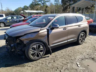 2020 Hyundai Santa Fe Limited with VIN 5NMS53AA9LH213441, listed as a Copart auction lot 72866132 with 40,302 mi miles. Bid and sale history available at carsss.com. Image 1.