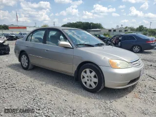 2001 Honda Civic EX with VIN 2HGES26741H562627, listed as a Copart auction lot 66647894 with 179,262 mi miles and Clean Title. Bid and sale history available at carsss.com. Image 4.