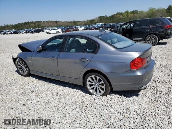 2011 BMW 3 Series 328i with VIN WBAPH5G56BNM78478, listed as a Copart auction lot 51046875 with 105,667 mi miles and Non Repairable. Bid and sale history available at carsss.com. Image 2.
