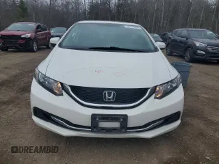 2015 Honda Civic Sedan LX with VIN 2HGFB2F51FH008259, listed as a Copart auction lot 52744535 with 121,247 mi miles and Clean Title. Bid and sale history available at carsss.com. Image 5.
