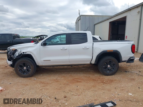2024 GMC Canyon 4WD Elevation with VIN 1GTP6BEK4R1131393, listed as a IAAI auction lot 42166312 with 24,853 mi miles and . Bid and sale history available at carsss.com. Image 14.