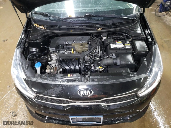 2020 Kia Rio LX with VIN 3KPA24AD8LE334747, listed as a Copart auction lot 47468595 with 46401 miles and Salvage Title. Bid and sale history available at carsss.com. Image 11.