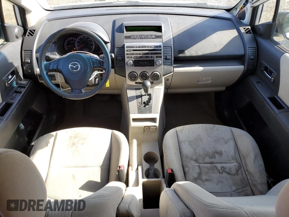 2010 Mazda 5 Sport with VIN JM1CR2WL3A0362695, listed as a Copart auction lot 54591605 with 188,534 mi miles and Salvage title. Bid and sale history available at DreamBid. Image 8.