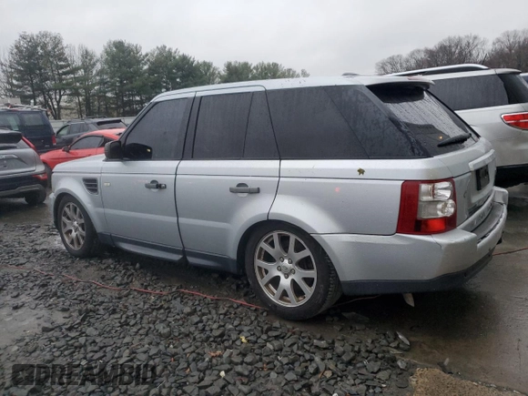 2009 Land Rover Range Rover Sport HSE with VIN SALSF254X9A196401, listed as a Copart auction lot 85437084 with 147,036 mi miles and Salvage Title. Bid and sale history available at carsss.com. Image 2.