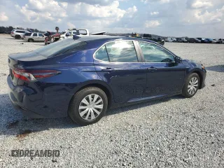 2021 Toyota Camry Hybrid LE with VIN 4T1C31AK9MU557171, listed as a Copart auction lot 48637275 with 77,193 mi miles and Salvage Title. Bid and sale history available at carsss.com. Image 3.
