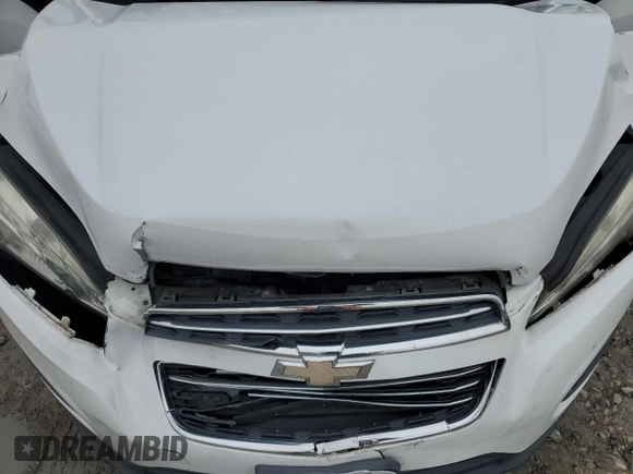 2016 Chevrolet Trax LS with VIN 3GNCJKSBXGL260298, listed as a Copart auction lot 85463764 with 75,024 mi miles and Salvage Title. Bid and sale history available at carsss.com. Image 14.
