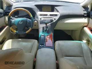 2011 Lexus RX 350 with VIN 2T2ZK1BA9BC056651, listed as a Copart auction lot 57199025 with 104,949 mi miles and Salvage title. Bid and sale history available at DreamBid. Image 8.