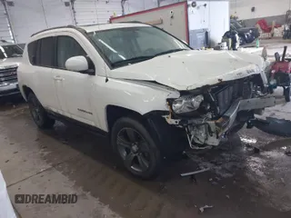 2016 Jeep Compass High Altitude Edition with VIN 1C4NJDEB6GD733760, listed as a IAAI auction lot 41667712 with 119,789 mi miles. Bid and sale history available at carsss.com. Image 1.