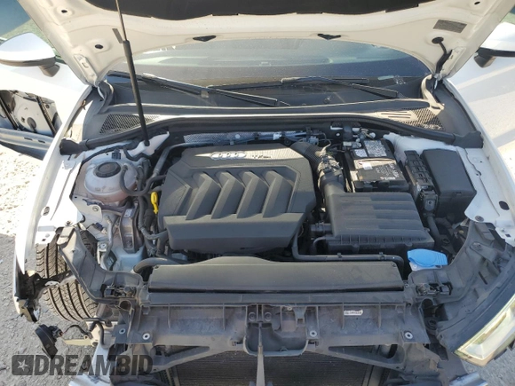 2019 Audi A3 Sedan Premium with VIN WAUAUGFF3KA118230, listed as a Copart auction lot 49153105 with 48,985 mi miles and Salvage Title. Bid and sale history available at carsss.com. Image 11.