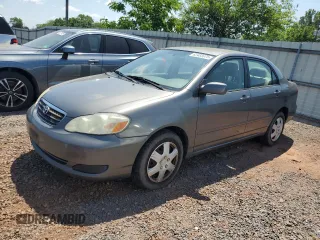 2006 Toyota Corolla CE z VIN 2T1BR32E56C636176, wystawiony jako Copart lot #62483675 z przebiegiem 164 073 mil mil oraz Czysty tytuł • Clean title. Historia ofert i sprzedaży dostępna na DreamBid. Obrazek 1.