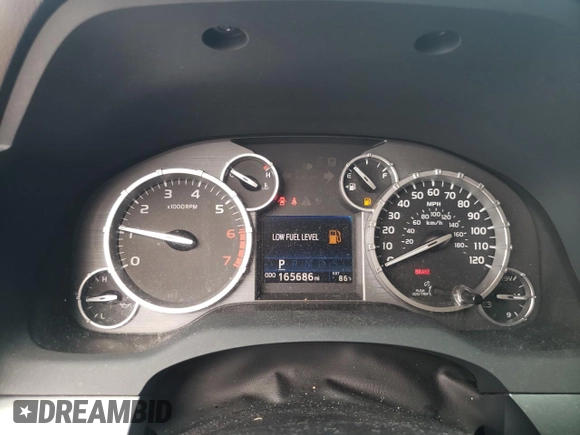 2015 Toyota Tundra 4WD Truck SR5 with VIN 5TFDW5F19FX436150, listed as a Copart auction lot 66315854 with 165,686 mi miles and Salvage Title. Bid and sale history available at carsss.com. Image 9.