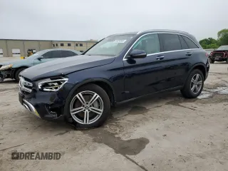 2022 Mercedes-Benz GLC 300 z VIN W1N0G8EBXNG059696, wystawiony jako Copart lot #53858965 z przebiegiem 45 933 mil mil oraz Szkoda całkowita • Salvage title. Historia ofert i sprzedaży dostępna na DreamBid. Obrazek 1.