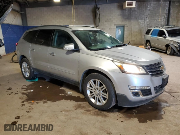 2015 Chevrolet Traverse LT with VIN 1GNKRGKD5FJ324711, listed as a Copart auction lot 50052505 with 126,555 mi miles and Salvage Title. Bid and sale history available at carsss.com. Image 4.