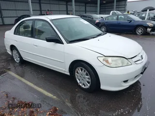 2004 Honda Civic LX z VIN 1HGES16574L011222, wystawiony jako IAAI lot #42362404 z przebiegiem 221 838 mil mil oraz . Historia ofert i sprzedaży dostępna na DreamBid. Obrazek 1.
