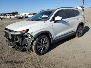 2019 Hyundai Santa Fe Ultimate with VIN 5NMS5CAD2KH133696, listed as a Copart auction lot 83610624 with 44,058 mi miles and Salvage Title. Bid and sale history available at carsss.com. Image 1.