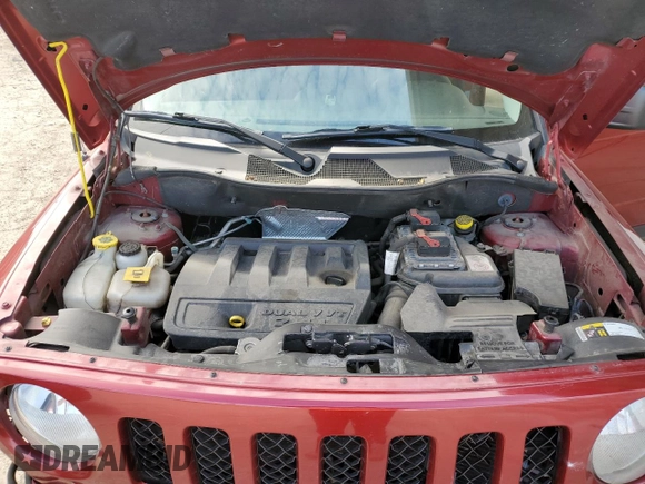 2017 Jeep Patriot 75th Anniversary with VIN 1C4NJRBB6HD145117, listed as a Copart auction lot 50144885 with 100,795 mi miles and Salvage Title. Bid and sale history available at carsss.com. Image 12.