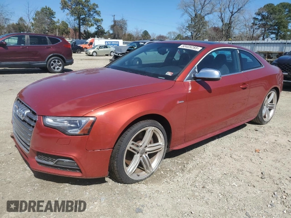 2013 Audi S5 Prestige z VIN WAUVGAFRXDA032318, wystawiony jako Copart lot #50405285 z przebiegiem 134 086 mil mil oraz Szkoda całkowita • Salvage title. Historia ofert i sprzedaży dostępna na DreamBid. Obrazek 1.