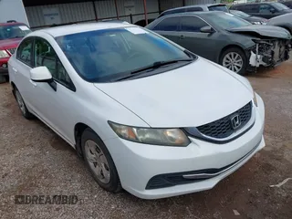 2013 Honda Civic LX with VIN 2HGFB2F58DH601288, listed as a IAAI auction lot 42356662 with 111,403 mi miles and . Bid and sale history available at DreamBid. Image 1.