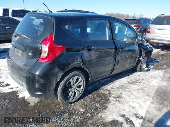2019 Nissan Note SV with VIN 3N1CE2CP1KL365279, listed as a IAAI auction lot 41323457 with 141,408 mi miles and . Bid and sale history available at DreamBid. Image 4.