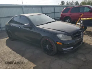 2013 Mercedes-Benz C C 250 Sport with VIN WDDGF4HB5DR268981, listed as a Copart auction lot 54486215 with Not Provided miles and Clean Title. Bid and sale history available at carsss.com. Image 4.
